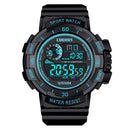 Cool Luminous Men Sport Watch High-end Silicone Strap Military Wrist Watch Led Calendar Waterproof Digital Watch reloj de hombre