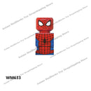 WM blocks 6052 6055 6056 6061 6063 6068 6071 6132 Disney anime bricks mini action toy figures Assemble blocks kids toys gifts
