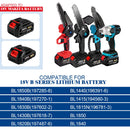 Larger Battery with Charger Lithium ion Rechargeable Replacement for Makita 18V Battery BL1850 BL1830 BL1860 Cordless Drills