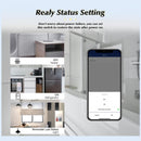 Wifi Smart Light Switch 16A Mini 2-way Control Timer Switch Smart Home DIY Breaker Work With Tuya Alexa Yandex Alice Google Home