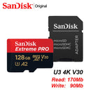 SANDISK Ultra 256GB Micro SD 128GB Memory Card 64GB 32GB Micro SD Card SD/TF Flash 512GB 1TB 400GB Microsd for Phone Extreme Pro