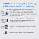 NEW 30W Fast Qi Wireless Charger Pad for iPhone 13 12 11 X Pro Max For Samsung Galaxy S21 S20 S10 S9 S8 Xiaomi Wireless Charging