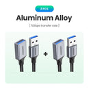 UGREEN USB Extension Cable USB 3.0 Cable for Smart Laptop PC TV Xbox One SSD USB 3.0 2.0 Extender Cord Mini Fast Speed Cable