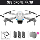 2022 New Mini Drone S89 pro 4k Profesional HD Dual Camera WiFi Fpv Drones Height Preservation Rc Helicopters Quadcopter Toys