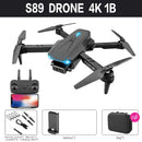 2022 New Mini Drone S89 pro 4k Profesional HD Dual Camera WiFi Fpv Drones Height Preservation Rc Helicopters Quadcopter Toys