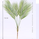 Multiple Green Large Artificial Palm Tree Plastic Plants Garden Home Outdoor Decorations Scutellaria Tropical Tree Fake Plants