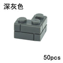 Thick Wall Figures Bricks Compatible 98283 15533 DIY 1x2 1x3 1x4 1+2 Dots Building Blocks Educational House Contruction Toys
