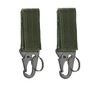 Carabiner High Strength Nylon Key Hook MOLLE Webbing Buckle Hanging System Belt Buckle Hanging Camping Hiking Accessories