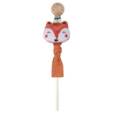 1pc Crochet Bunny Baby Pacifier Clip Chain BPA Free Wooden Beads Appease Soother Chain Clips Newborn Dummy Holder Nipple Clip