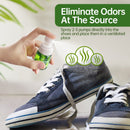 AUQUEST Foot Deodorizers for Shoes Spray Fungal Combat Odor Smell Remove Anti Itch Sweat Athletes Feet Shoe Sock Skin Care Spray