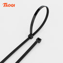 Self-locking plastic nylon tie 100PCS/bag black Zip wraps strap nylon cable tie set 3*100 fastening ring 3X200 Loop Wire Wrap
