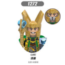 XH1261 Building Blocks Disney Anime Bricks Mini Action Toy Figures Assemble Blocks Kids Child Toys Gift