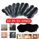 10-100pcs Nose Blackhead Remover Mask Deep Cleansing Skin Care Shrink Pore Acne Treatment Mask Nose Black dots Pore Clean Strips