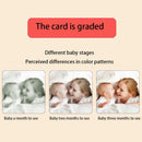 Montessori Baby Visual Stimulation Card Toys Black White Flash Cards High Contrast Visual Stimulation Learning Montessori Cards
