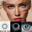 AMARA 1 Pair Color Contact Lenses for Eyes Natural Brown Lenses Beauty Fashion Monet Lense Blue Lenses Green Eye Contact