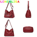 High Quality Soft Leather Luxury Purses and Handbags Women&