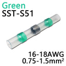 5/10/20/30/50pcs Solder Seal Wire Connectors 3:1 Heat Shrink Insulated Electrical Wire Terminals Butt Splice Waterproof