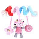 New Soft Infant Crib Bed Stroller Toy Spiral Baby Toy For Newborns Car Seat Educational Rattles Baby Towel Bebe Toys 0-12 Months