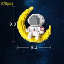 200-2880pcs Mini Micro Rocket Building Blocks Space Moon Satellite Astronaut Diamond Bricks Constructor Toys for Children Gifts