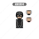 X0328 heroes blocks Disney anime movies X1833 X1835 X1836 mini action toy figures Assembly Toys bricks kids collection gifts