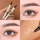 Ultra-fine Liquid Lying Silkworm Eyelash Pen Matte Brown Gray Eyeliner Highlighter Pencil Smooth Lasting Eye Shadow Stick Makeup