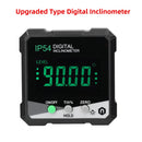 4*90° Digital Level Protractor Inclinometer Magnetic Base Digital Angle Gauge with Backlights Level Tester Measuring Tools New