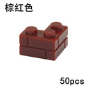 Thick Wall Figures Bricks Compatible 98283 15533 DIY 1x2 1x3 1x4 1+2 Dots Building Blocks Educational House Contruction Toys