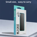 Dual Protocol M2 NVMe/SATA SSD Case 10Gbps HDD Box M.2 NVME NGFF SSD to USB 3.1 Enclosure Type-C to Type-A for M.2 Hard Disk