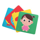 Montessori Baby Visual Stimulation Card Toys Black White Flash Cards High Contrast Visual Stimulation Learning Montessori Cards