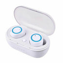 Y50 upgrade version Bluetooth Earphone Wireless Headphone Stereo Headset Sport Earbuds Microphone & Charging Box For Smartphone