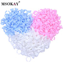 MSOKAY Wholesale 100Pcs/Bag Disposable Eyelash Extension Glue Ring Cup Tattoo Pigment Holder Container Lash Tools Supplier