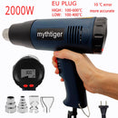 Heat Gun 2000W Professional Hot Air Gun with 2 Temperature Modes Hands-Free Stand Built-in Ideal for Stripping Paints Soldering