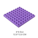 5 Sizes Big Building Plastic Blocks Base Plates Assembly Figures Comptatible Large Bricks Classic Baseplates Children Kids Toys
