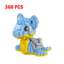 Pokemon Small Building Pokemon Blocks Small Cartoon Picachu Animal Model Education Game Graphics Pokemon Toys For Kids Birthday