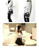 Girl Shoulder Bags Black Hand Bags New Arrival Mini Small Motorcycle Bags Crossbody for Women Soft Pu Leather Brand Handbag lady