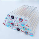 50pcs Reusable Eyelash Brush Tube Eye Lash Brush Eyebrow Brush Resin Drill Replaceable Mascara Wand Brushes Dust-proof