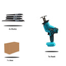 Cordless Reciprocating Saw 18V Adjustable Speed Chainsaw Wood Metal PVC Pipe Cutting Reciprocating Saw Power Tool By WOYOFADA