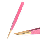 1 Pcs Eyelashes Tweezers Stainless Steel superhard Tweezers High Precision Anti-static tweezers for Eyelash Extensions