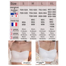 Strapless Bra Large Size Thin Section Gather Lace Non-Slip Bras Invisible Bra Lift Push Up Beautiful Back Women&
