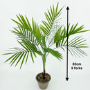 Multiple Green Large Artificial Palm Tree Plastic Plants Garden Home Outdoor Decorations Scutellaria Tropical Tree Fake Plants