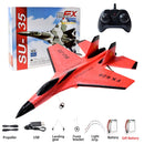 Rc Plane SU 57 Radio Controlled Airplane with Light Fixed Wing Hand Throwing Foam Electric Remote Control Plane toys for kids
