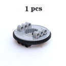MOC Gear Series Gear Rotating Platform Gear Rack and Gear Differential High-tech Parts Small Particles Building Blocks Toys