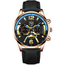 2022 Fashion Mens Stainless Steel Watches Luxury Men Sports Quartz Wrist Watch Male Business Casual Leather Watch reloj hombre