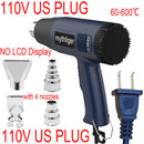 2000W LCD/NO LCD Heat Gun Variable Temperature Advanced Electric Hot Air Gun Power Tool Hair dryer for soldering Thermoregulator