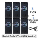 3/6/10pcs Redmi Buds 3 Youth Edition Xiaomi Earphone Tws Wireless Bluetooth 5.2 Gaming Headset Touch Control Earbuds 3 Lite