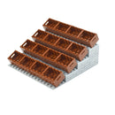 Food Building Blocks City Friend Accessories Bread Chips Roast Chicken Pizza Hot Dog Fish Fruit Carrot Basket Classic DIY Bricks