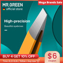MR.GREEN Eyebrow Tweezer Colorful Hair Beauty Fine Hairs Puller Stainless Steel Slanted Eye Brow Clips Removal Makeup Tools