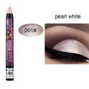 Pearlescent Eyeshadow Pen 12 Colors Lasting Waterproof Not Blooming Shiny Glitter Silkworm Gel Pen Eye Shadow Pencil Cosmetic