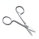 NEW Professional Nail Scissor Manicure For Nails Eyebrow Nose Eyelash Cuticle Scissors Curved Pedicure Makeup Tools