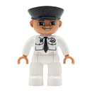 Big Size Action Figures City Princess Policemen Family Building Block Doll Character Accessory Toys Assembly Children Kids Gift